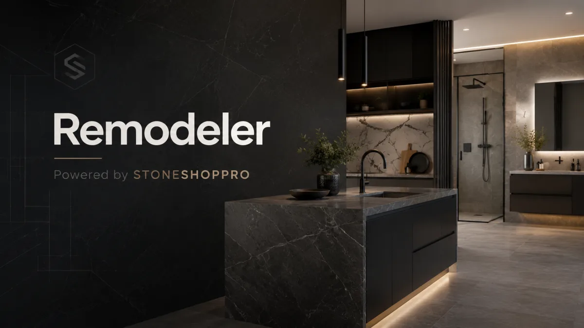 Introducing Remodeler by STONESHOPPRO banner