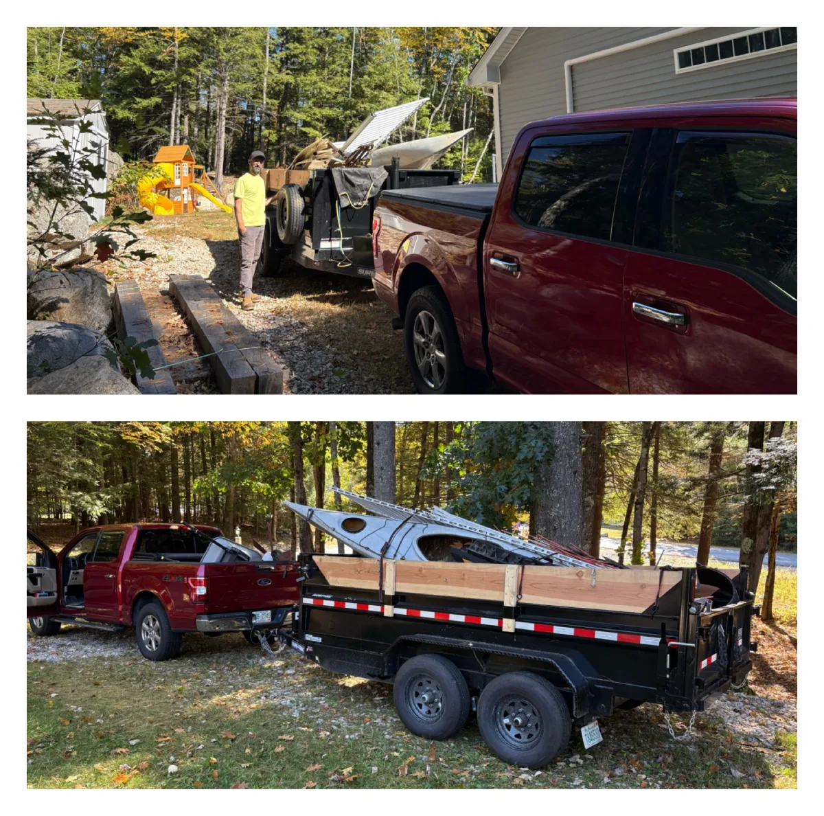 Multiple day yard clean up in Bow, NH — Let's talk Junk Removal. Got question about junk removal and how it works?