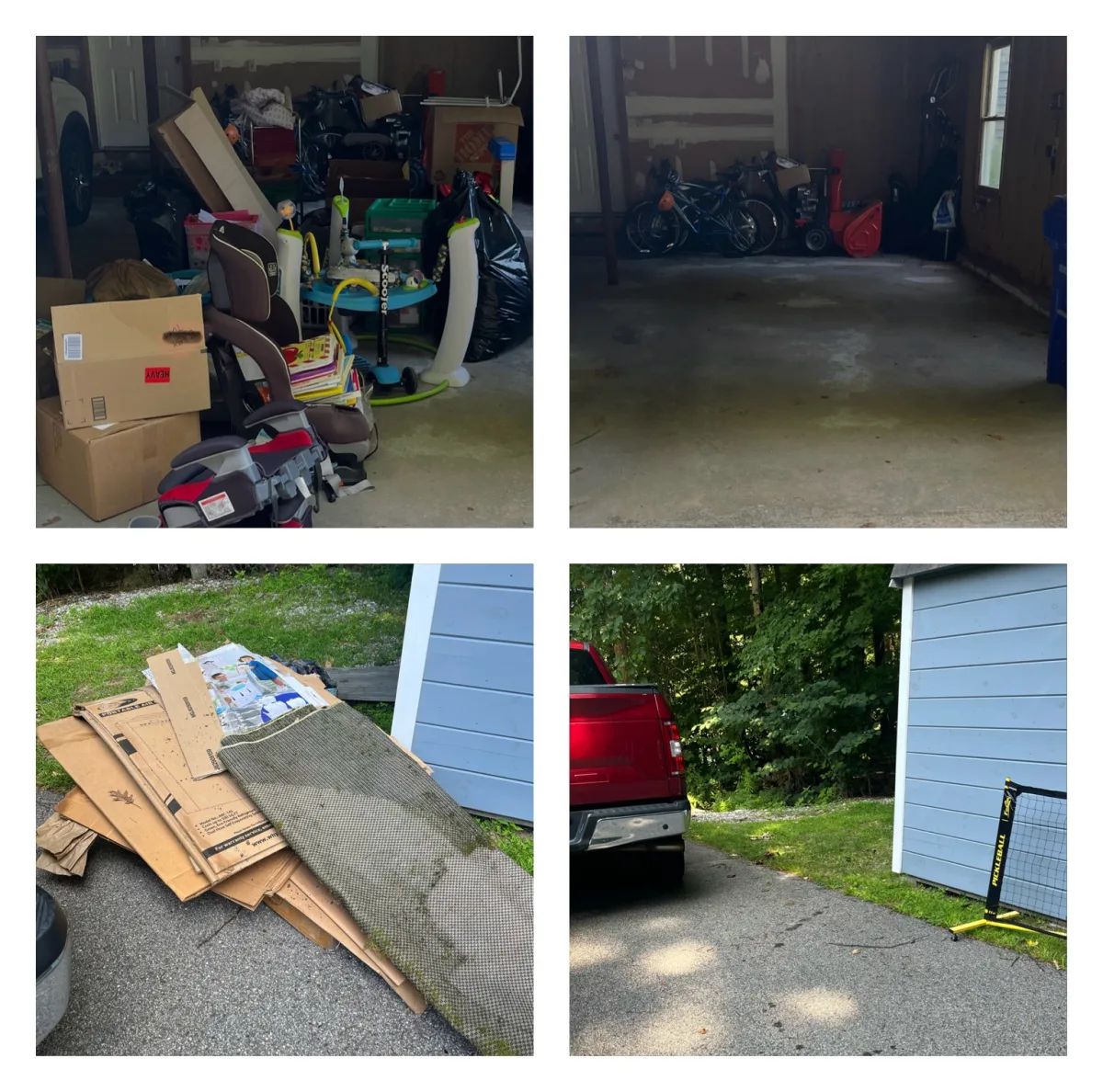 Residential Cleanout Services Around Bow, New Hampshire — Let's talk Junk Removal. Got question about junk removal and how it works?