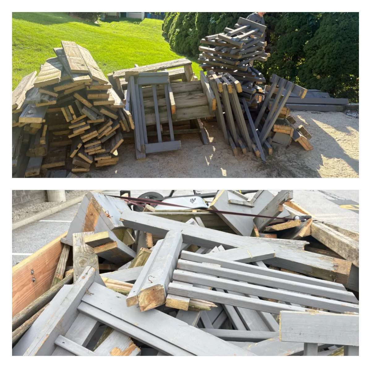 When the Picture Doesn’t Tell the Whole Story — Let's talk Junk Removal. Got question about junk removal and how it works?