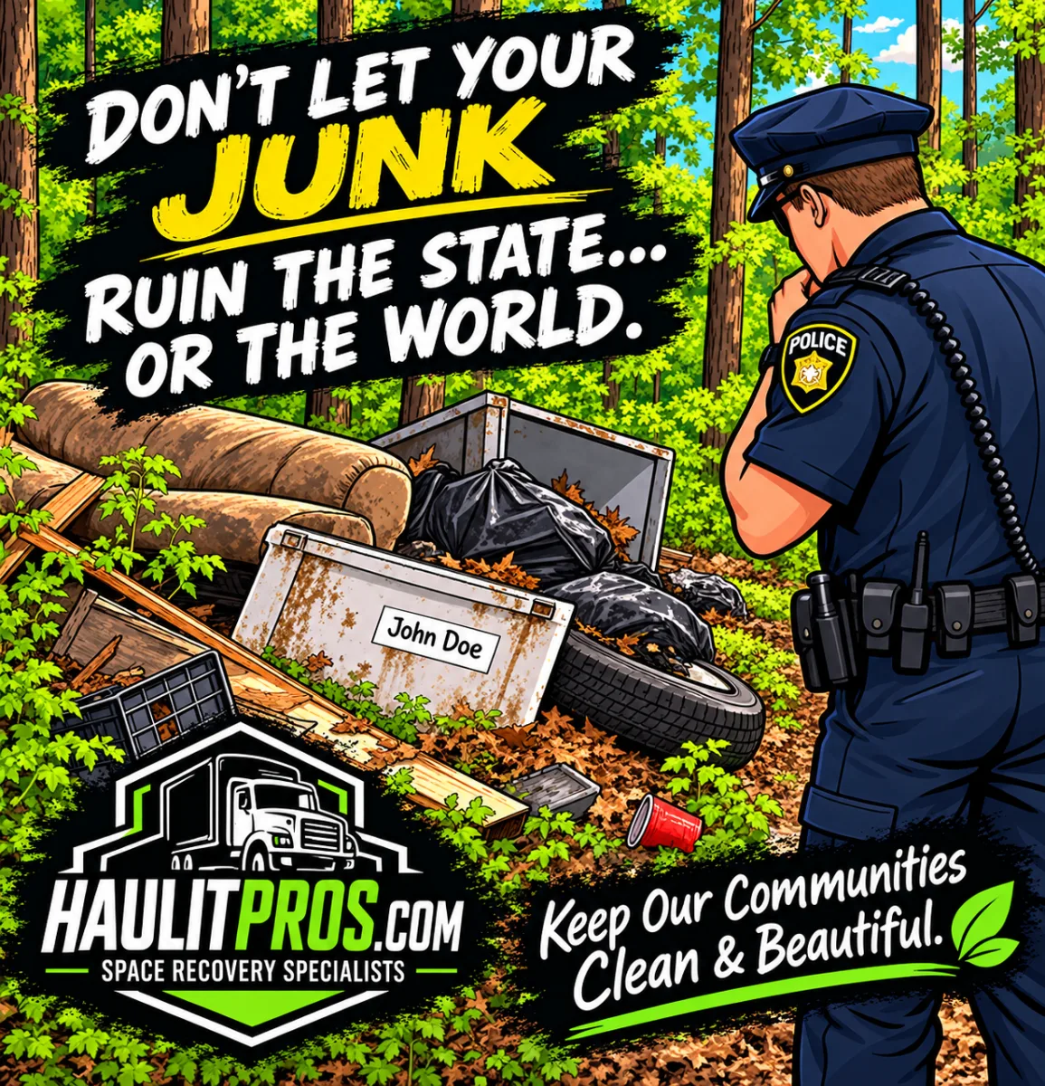 Found someone cheaper to haul away your junk? — Let's talk Junk Removal. Got question about junk removal and how it works?