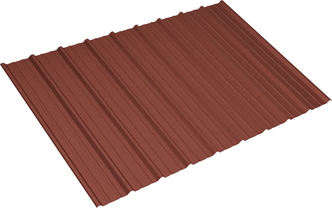 red standing seam